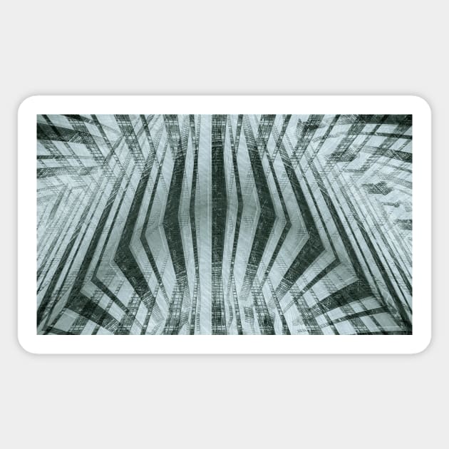 Fragmented Bliss Sticker by DavidCentioli